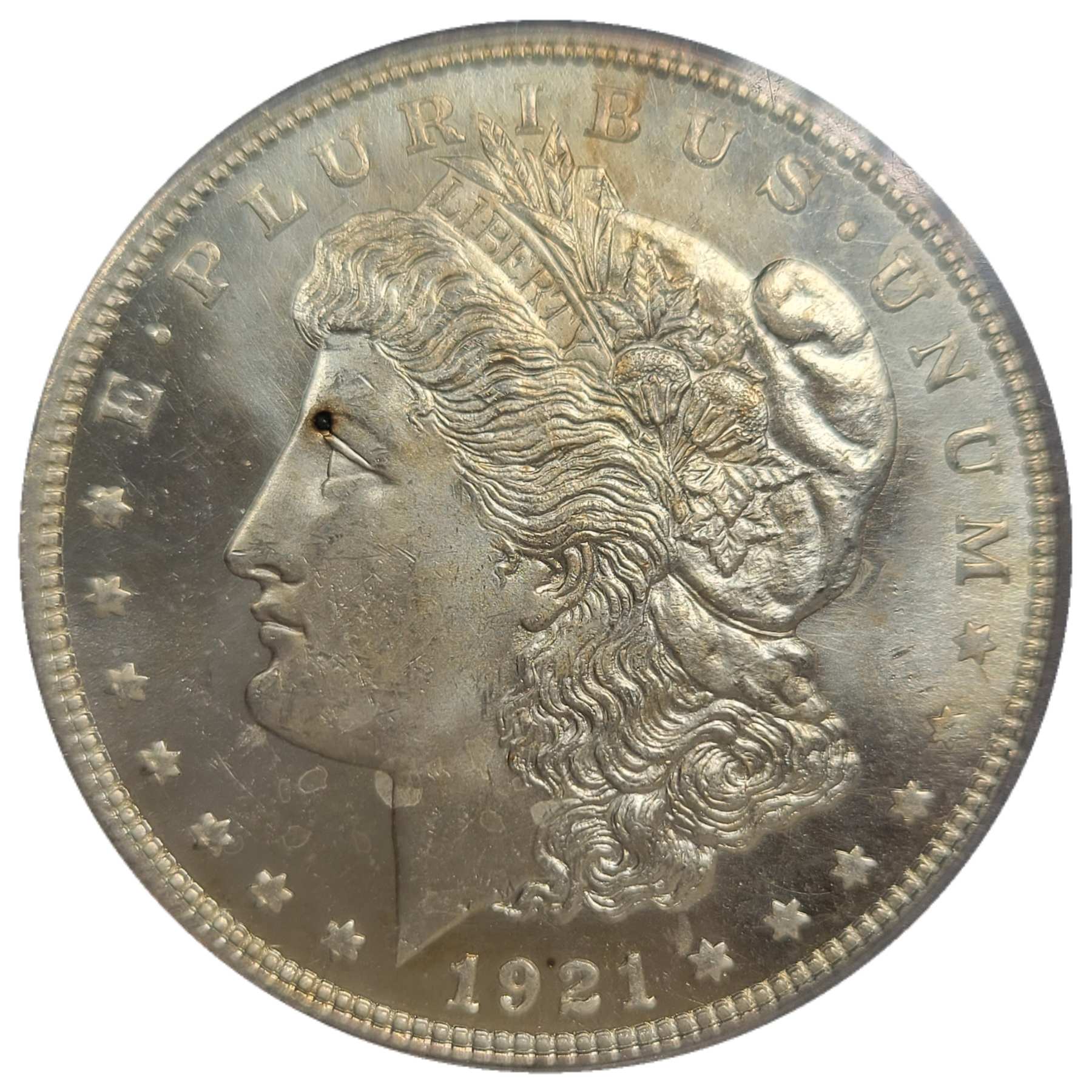 1921-$1-Morgan-Dollar---Spectacular-Strike!